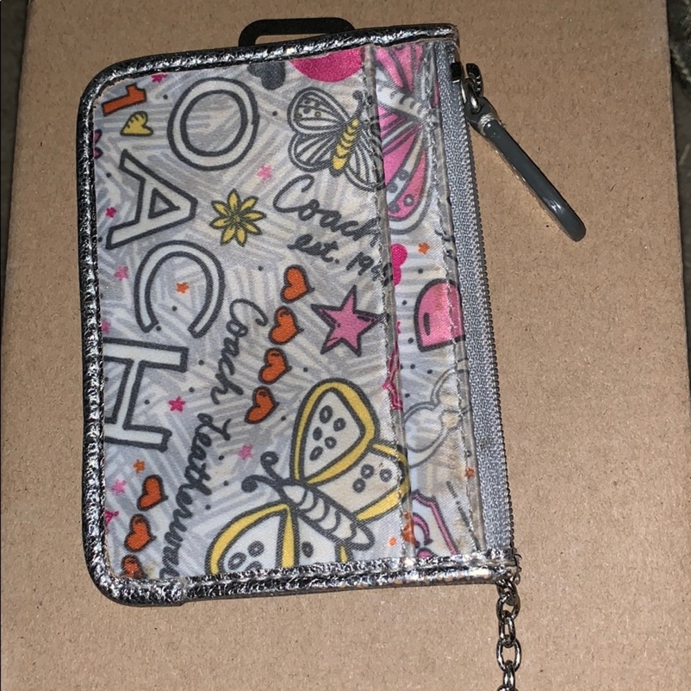 Coach keychain wallet